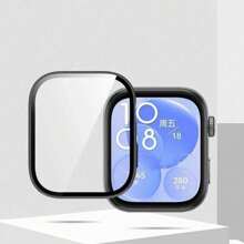 Cubierta suave plateada para protector de pantalla de Smartwatch HW Fit 4 Fit4 Pro, carcasa protectora, accesorios