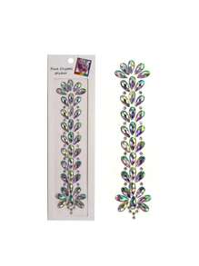INS Music Festival Rhinestone Makeup Hair Jewels - Brow Gems, Forehead Crystals, European And American Hair Accessories, Suitable For Parties, Gatherings, Makeup And Costume Balls