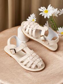 Un par de sandalias informales y elegantes para niños, sandalias bohemias, sandalias romanas, pantuflas para fiestas, hogares y vacaciones