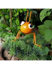 4pcs Colorful Metal Ant Statues - Suitable For Indoor And Outdoor Decor, Garden Parties, Holidays, Office And Wedding Decorations - Multicolor - View 7