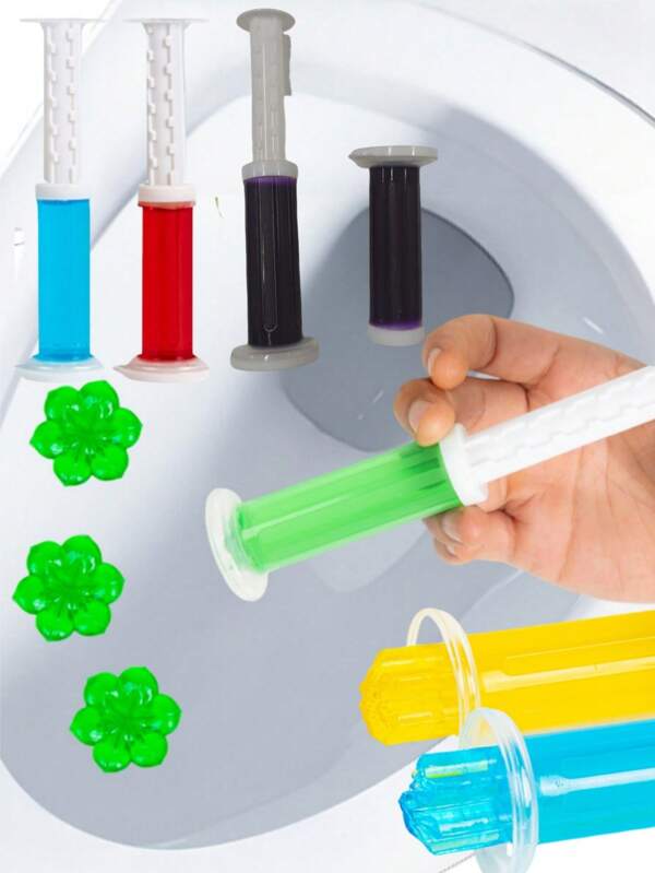 12 Small Flowers Toilet Gel Toilet Deodorant Odor Cleaning Toilet Lingbao Toilet Fragrance Descaling Cleaner