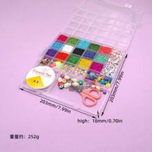 1 juego de pulsera de cuentas nueva, estilo casual y bonito, varios estilos a juego, estilo niña, colgante, arte decorativo, regalo para amigas, cuentas hechas a mano, ideal para uso diario y para regalar, crea tu propia pulsera a tu gusto.