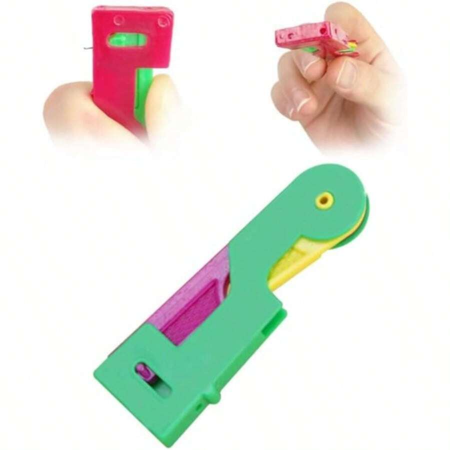 Automatic Needle Threader, Needle Threaders For Hand Sewing Plastic Sewing Machine Needle Threade For Embroidery Cross Stitch Craft (1)