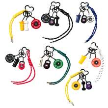 1 件运动包挂件套装,高端健身房装饰挂件,钥匙扣,礼品汽车配件包挂件背包,适合学校 - 彩色 - 查看 3