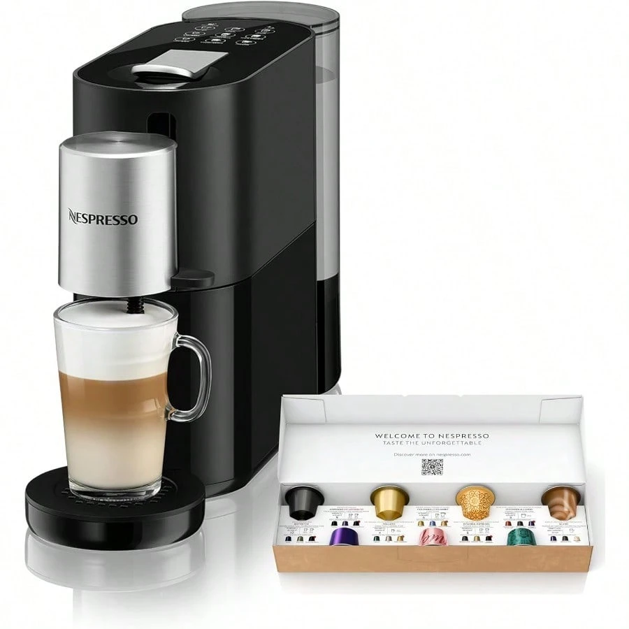 ちゃんさま専用　ネスプレッソ カプセル式コーヒーメーカー ネスプレッソ アトリエ s85-bk-c_thumb.jpg