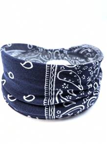 Women Bandana 4 Pcs Boho Headband Women Headband Hairband Turban Soft Flower Headbands For Women's Hair Everyday Yoga Sport Fitness Fashion Hair Accessories