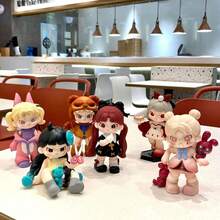 Muñecas de la serie Ideal World, coleccionables, excelentes opciones de regalo, adornos para automóviles, opciones de regalo de cumpleaños, muñecas pequeñas y lindas, colecciones de coleccionables, adornos de dibujos animados, decoraciones de muebles DORA - Multicolor - Ver 8