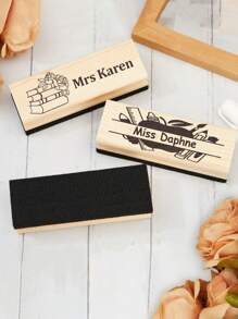 1pc Personalized Dry Erase Board Eraser – Custom Gift For Teacher From Student, Ideal For Birthday,Holiday,Or End Of School Year.Customized Style And Name Gift.Teacher Appreciation Gifts For Whiteboard.These Custom Erasers Make Thoughtful,Practical Gifts For Classroom Teachers,Daycare Workers,Or Homeschooling Parents,For School Supplies,Back To School