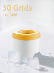 3/1 pieza para hacer cubitos de hielo de 60/40/30 cuadrículas, molde portátil de cubitos de hielo cilíndricos 3D, bandeja de hielo de silicona de fácil liberación, vaso exprimidor para hacer hielo, cubo de hielo de silicona con tapa incluida, molde de hielo cilíndrico de fácil liberación, mini cubo de hielo