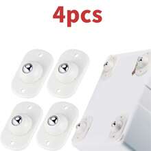 8/12pcs Multi-Function Storage Box, Adhesive Omnidirectional Caster Wheels, Suitable For 360° Rotation