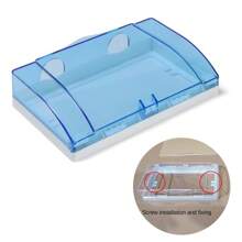 1 pieza Protector de enchufe doble tipo 86 Caja de seguridad para niños Caja impermeable Suministros de baño