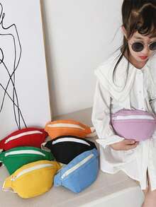 Bolsa de cintura neón, bolsas para niños Nuevas bolsas de verano versátiles y sencillas para la cintura, bolsas de pecho de ocio y deportes para niños y niñas, bolsas de cintura unisex de moda deportiva y de uso múltiple para niño y niña, bolsas de cintura para fiestas Ajustable Riñonera neón de tela Oxford para entrenamiento, viaje, correr, con cremallera para fiesta al aire libre, rave, niña, niño, niños - A - Ver 3