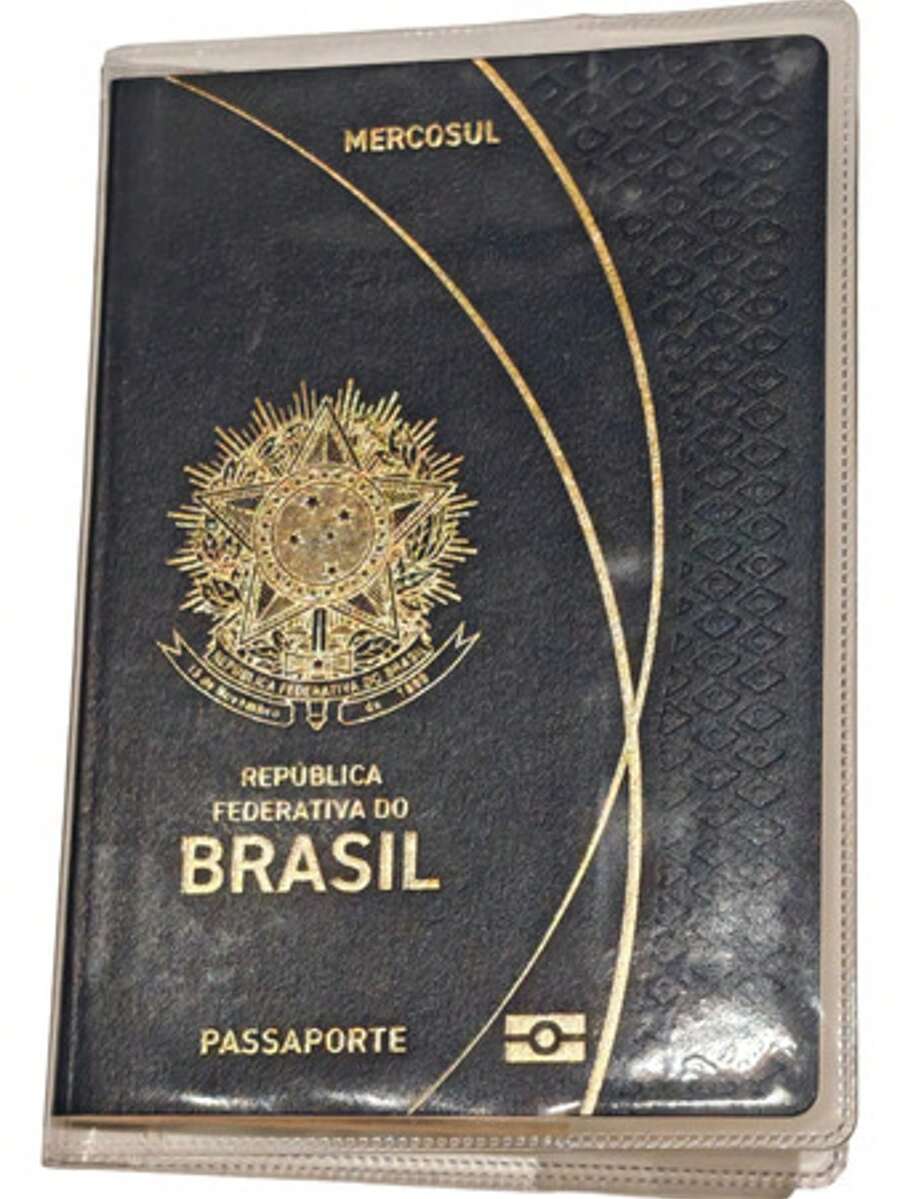 2 Peças Capa protetora para Passaporte material escolar material escola papelaria