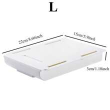 Romantic House Hidden Wall Hanging Drawer Type Drawer Box For Household Non-Perforating Cosmetic Brush Box For Office Stationery Storage Box,School Supplies,Back To School
