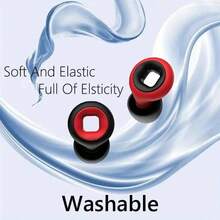 Earplugs, Soft Reusable Silicone Earplugs For Motorcyclists/Light Sleepers, Suitable For Sleeping At Night, Available In S/M/L Sizes, Beach Essentials, Beach Accessories, Pool Float - Multicolor - View 12