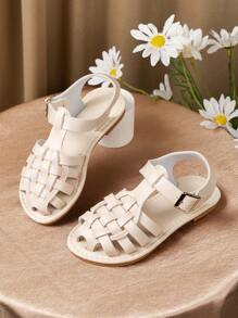 Un par de sandalias informales y elegantes para niños, sandalias bohemias, sandalias romanas, pantuflas para fiestas, hogares y vacaciones
