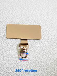 1pc 360° Rotatable Stainless Steel Phone Lanyard Connector, Ultra-Thin Metal Clip Suitable For Phone Cases, Phones And Phone Accessories - Multicolor - View 7