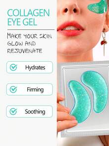 Sefralls 6 miếng gel collagen biển dưỡng mắt – Miếng dán mắt cấp ẩm và làm săn chắc với axit hyaluronic, chiết xuất ngọc trai, được bác sĩ da liễu khuyên dùng. - Nhiều màu - Xem 3