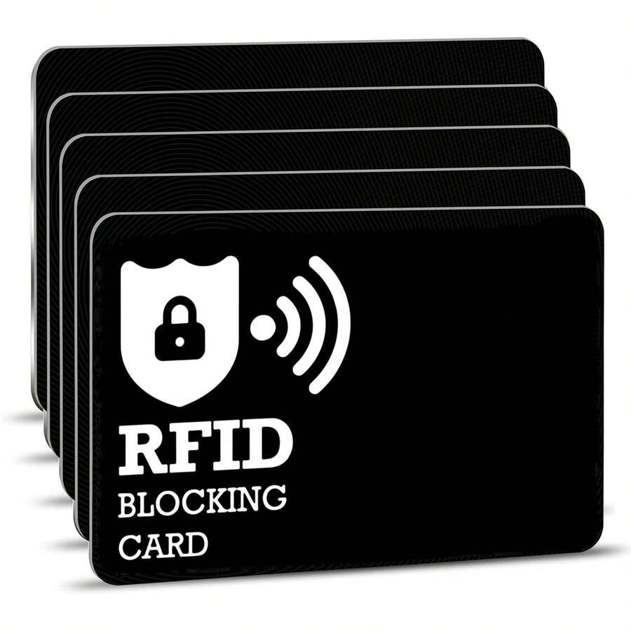 2/4 Pcs RFID Protection Card - Secure Your Credit And Debit Cards With Durable And Portable Design - Simple Style For Everyday Use,Anniversary Gift,Funny Gift,Small Gifts,Gift Ideas
