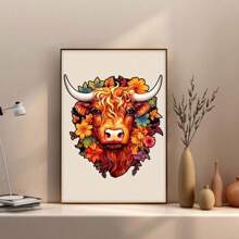 Cow Shaped Gift Box, Wooden Puzzle, Irregular Shaped Animal Puzzle, Birthday Gift, Personalized And Unique Home Decoration Gift, Family Interactive High Difficulty Game