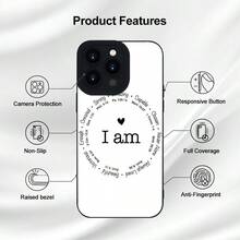 1 pieza de funda de teléfono a la modaNo incluye cordón ni soporte. Colorido. AmorCorazónPatrón,ParaiPhone 161514131211XSXRX7PlusProMaxSE,A prueba de golpes,NuevoEstilosParaHombresYMujeres,SuaveCasos,CompletoCoberturaEngrosadoProtección, PerfectoRegaloParaCumpleaños y PascuaAMadre,Familia,Amigos,NovioNoviaYCompletoCoberturaParaLentesEncendido. Nueva Funda de Silicona Todo Incluido para Parejas - Negro - Ver 4