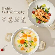 不粘锅具套装,花岗岩涂层锅具套装,铝合金不粘锅具套装,烹饪锅具套装 - 彩色 - 查看 8