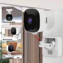 1个迷你1080P全高清摄像头,2.4GHz WiFi,高清夜视,双向语音,移动侦测,室内/室外监控,壁挂式设计,USB供电,无需电池,支持TF卡/云存储,支持手机APP查看,是居家照护老人和宠物的理想选择。 - 白色 - 查看 7
