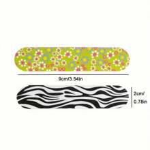 1 Nail File Double Panel Small Nail File Color Manicure And Pedicure Tool