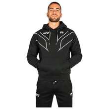 Guess Venum UFC Fight Night 2.0 Hoodie Men's Medium Black Long Sleeve Pullover APP2889