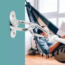 4 piezas de Ganchos de sujeción de carga, Anillos de sujeción montados en superficie tipo D, Anillos de amarre para carga, remolques, barcos, automóviles - Accesorios de ferretería