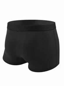 5 Pieces/Set Of Men's Underwear - Comfortable, Soft, Breathable, Fashionable Boxer Briefs, Sports Ice Silk Briefs