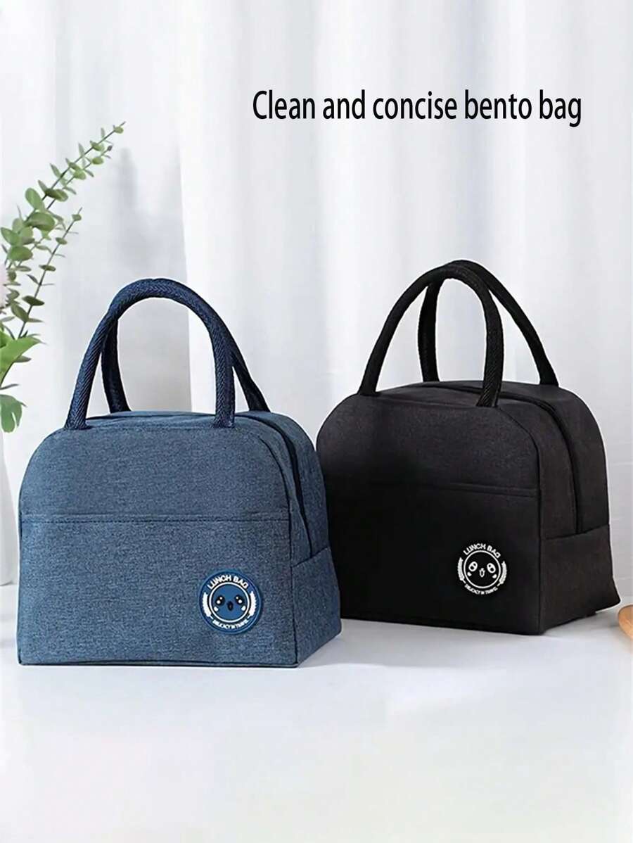 1 Stück isolierte Lunch-Tragetasche für den Schulanfang, thermische Lunchbox ohne Lebensmittelkontakt, geeignet für Schüler, Arbeiter, Camping, Dicke Aufbewahrungstasche