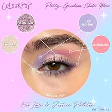 Colourpop X  Pretty Guardian Makeup Palette - Pastel Shadow Palette With Metallic & Matte Finishes - Buildable, Blendable & High-Pigment Formula (0.5 Oz) - Bảng phấn mắt For Love & Justice - Xem 4