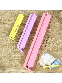 16pcs Color Random Portable New Kitchen Storage Food Snack Sealing Bag Clips Plastic Tools Kitchen Accessories - Multicolor - View 8