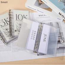 10K/5K/2.5K Savings Passbook/Vertical Savings Notebook, 6-Ring Iron Clip Storage Book, 12-Month Savings Plan, Achieve 2.5K, 5K, 10K Savings Goals, Durable PVC Material, Money-Saving Challenge Refill Notebook, Portable Design With Floral Pattern, Savings Goal Manager, Suitable For Cash-Filling Financial Planning, Family Savings, Travel Fund, Dream Fund, Money Management, Savings And Budgeting Education, Christmas Gift, Birthday Gift, Etc.