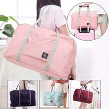 1 set de bolsa de viaje plegable con gran capacidad, bolsa de fitness expandible, bolsa de mano deportiva, equipaje de fin de semana