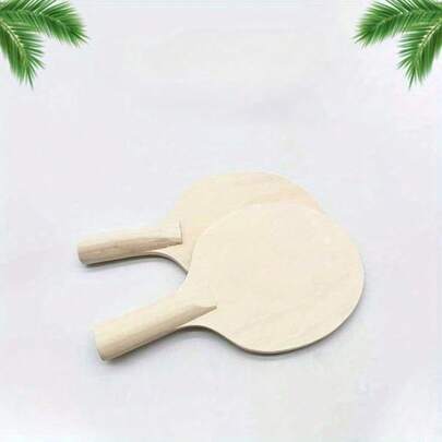 1 件轻量迷你乒乓球拍，白色设计适合签名和游戏涂鸦，定制底板，便携，适合运动和活动