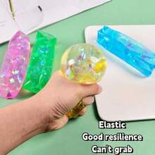 1/4/6Pcs Water Snake Jelly Wigglers Wiggle Sensory Toys,Magic Wigglers Water Snake Fidget Toy,Water Wiggler Toy, Water Snakes Trick Stress Toy, Slippery Tricky Wiggler Tube,Stretchy Fidget Ball For Anxiety Stress Relief For Adults,Birthday Party Favour,Fidget Toy - Multicolor - View 5