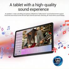 Lenovo Lenovo Zhaoyang K10 Tablet PC mit 10,95 Zoll IPS-Display, 8 GB RAM, 128 GB Speicher, Android 13, SIM-Kartenschlitz, 7040 mAh Akku, 1920 x 1200 Pixel, 90 Hz, 400 Nits, MediaTek Helio G88 Prozessor, 802.11 ac WLAN 5, Bluetooth 5.1, 8 MP + 13 MP Dual-Kamera, unterstützt 1 TB SD-Kartenerweiterung, ohne Ladegerät