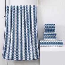 8-teiliges graues Handtuch-Set, 2 Badetücher, 2 Handtücher und 4 Waschlappen - hochabsorbierend, schnelltrocknend, super weich aus Mikrofaser, flauschiges Badezimmer-Handtuch-Set für Schönheitssalon, Hotel, Sport, Zuhause, Handtücher, Hautpflege-Badetücher