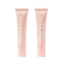 Bálsamo labial brillante Fresh Kiss de ColourPop - Cuidado labial hidratante enriquecido con péptidos, ácido hialurónico, manteca de karité y vitamina E para una fórmula ultra acolchonada - Cherry Glaze (0,49 oz)