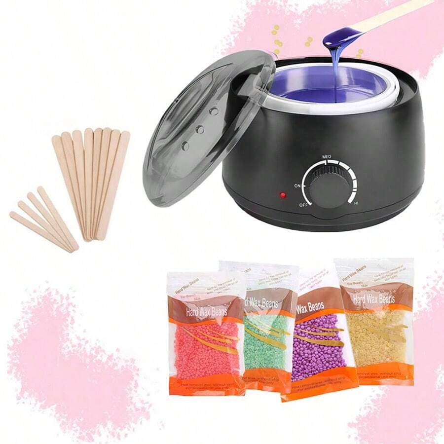 Green Wax For Depilation Heater Machine Makers For Hair Removal Wax Parafina Depilatory Pot Professional Wax Warmer Wax Melter