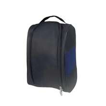 Bolsa de zapatos de golf portátil, bolsas de transporte de zapatos de tela de buey, bolso de golf ligero y transpirable, bolsa de zapatos de fútbol y tenis a prueba de polvo - Azul - Ver 9