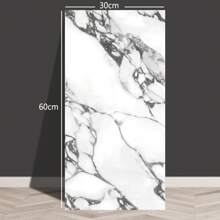 30pcs Luxury Marble Wallpaper 3D Stickers, 20/30pcs, 30.0cm X 59.99cm - Waterproof, Modern Minimalist Design For Bedroom, Living Room, Kitchen, Bathroom Decor, Bedroom Wall Decor | Modern Wall Art | Durable Wall Decoration, Wall Decor