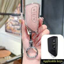 1 Pc 3 Buttons TPU Car Smart Key Protective Cover, Fit For 2020-2021 New Golf 8