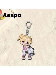 Porte-clés acrylique Aespa, crochet de sac à dos, fournitures scolaires étudiantes, cadeau