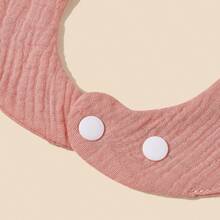 Set de 6 baberos para bebé con linda serie rosa, pañuelos de algodón puro suaves para la baba