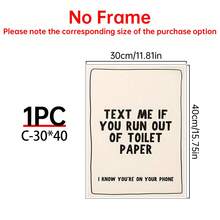 1 件浴室墙壁装饰、复古幽默海报、帆布墙壁海报、有趣的浴室艺术、印刷海报、美学印刷、多巴胺装饰、海报艺术、卧室客厅走廊装饰、粉色墙壁艺术、引言墙壁艺术装饰壁画、家居装饰、 - 彩色 - 查看 28