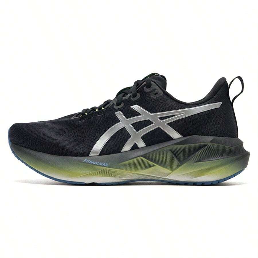 Asics Zapatillas de running NOVABLAST 5 LUXE para hombre 1011C031-001, calzado deportivo casual con amortiguación suave y ligera - Dorado/Negro - Ver 1