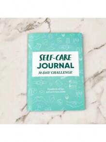 Diario di auto-cura - Sfida di 30 giorni per l'amore di sé, quaderno per riflessioni quotidiane - Pianificatore per la salute mentale e la crescita personale, registro di meditazione e umore, formato A5 (5,6x8,2 pollici), forniture scolastiche, ritorno a scuola